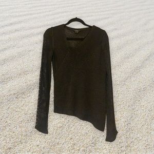 Juicy couture black knit sweater